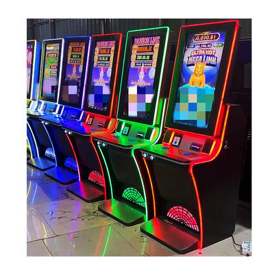Sturdy Upright Games Of Skill Machines , Multilingual Double Nudge Slot Machine